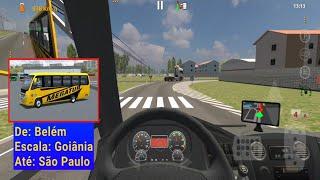 Dirigindo de Belém até São Paulo com o World Bus Driving Simulator (Simulador Android)