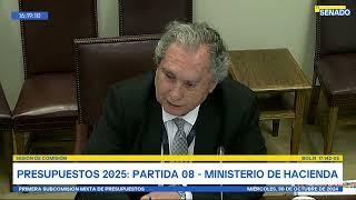 Primera Subcomisión Mixta de Presupuestos - 30 de Octubre 2024