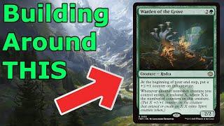 WE MUST ENDURE!  GW Warden of the Grove Counters (Legacy MTG)