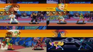 Especiales X-Men vs Street Fighter