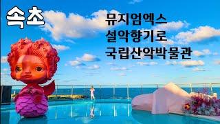 [4K] 속초아이와 가볼만한곳 - 뮤지엄엑스/설악향기로/국립산악박물관(24년9월)