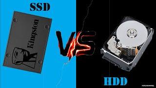 Kingston SSD 240GB SPEED TEST & INSTALLATION | HDD VS SSD PERFORMANCE TEST | UNBOXING