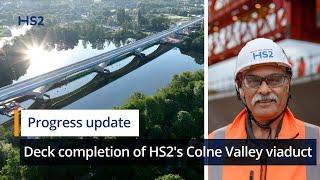 Britain gets its new longest rail bridge in major HS2 milestone