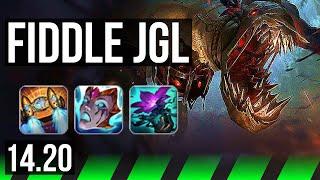 FIDDLESTICKS vs LILLIA (JGL) | Rank 2 Fiddle, 700+ games, Godlike | KR Master | 14.20