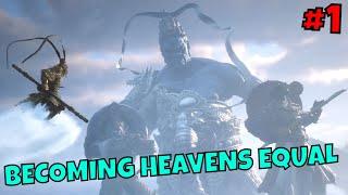 BECOMING THE HEAVENLY MONKE! - Black Myth: Wukong - #1