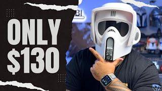 Hasbro Black Series Scout Trooper Helmet (Unboxing & Review)