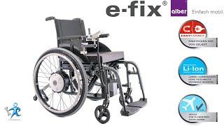 Alber E-Fix Elektro-Antrieb für Rollstühle, die neue efix E35/E36 Serie, Ionen Akku, EasyConnex(#45)