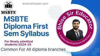 Diploma first-semester syllabus of Basic Mathematics, Basic Science and English! #diplomasyllabus