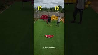 Hit the ball out of the hole to win the challenge..|| Village Avengers
