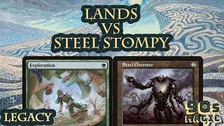 Steel Stompy vs Lands [MTG Legacy]