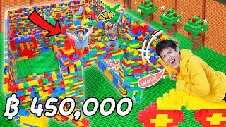 ผมสร้างบ้านด้วยเลโก้ราคา 450,000 Vs 45,000 บาท (อยู่ได้จริงนะ!)