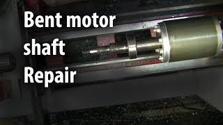 bent spa/jacuzzi pump shaft repair