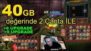 SERBOZ | ZERO'da 40 GB Değerinde çanta ile +.8 - +9 UPGRADE  | KNİGHT ONLİNE #knightonline