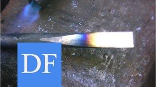 Blacksmithing for beginners:  Forging and Heat Treating Carbon Steel - 3