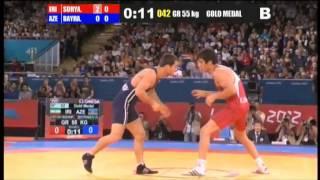 Hamid Sourian (IRI) vs Rovshan Bayramov (AZE) 55kg 1-2 Final - 2012 Olympic Games