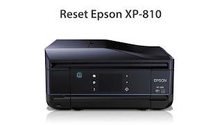 Reset Epson XP 810 Wicreset Key