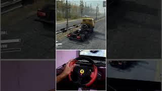 Mudrunner + Graphic Mod + Reshade Steering wheel Gameplay  #shorts #spintires #mudrunner #logitech
