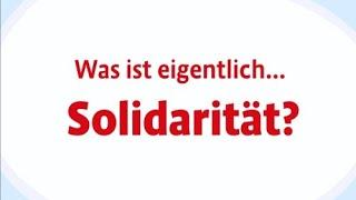 Was ist Solidarität? Erklärvideo