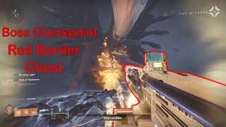 Destiny 2 OOB: Reversing Salvation's Edge: Red Border from Boss Checkpoint