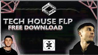 How to Make Tech House like Cloonee, Michael Bibi, Hellbent, Solid Grooves | FREE FLP