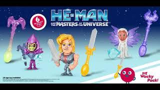 Sonic Drive-In Wacky Pack He- Man & The MOTU Toys 2022