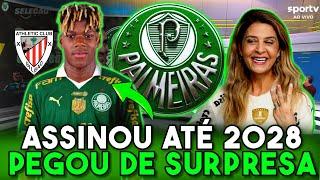 BOMBA! FOI CONFIRMADO! FECHOU ACORDO! O MAIOR REFORÇO CHEGOU! ÚLTIMAS NOTÍCIAS DO PALMEIRAS HOJE!