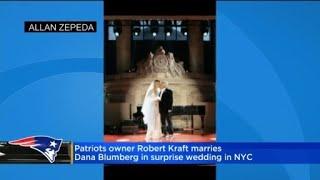 Patriots owner Robert Kraft now married after surprise wedding in Manhattan