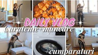 Daily Vlog: Curatenie in sufragerie, Pui cu masline//Masina de spalat noua