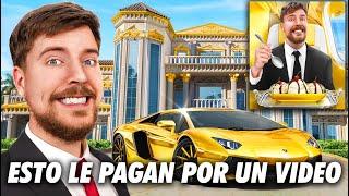 MRBEAST por fin REVELA CUÁNTO LE PAGAN por UN VIDEO