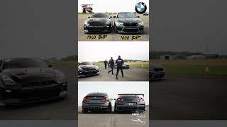 BMW M5 1000 HP VS NISSAN GTR 1000 HP #shorts #bmw #m5 #vs  #nissan #gtr #1000hp