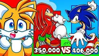 SONIC vs KNUCKLES Power Level Comparison