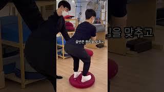 스쿼트 할 때 통증이 느껴진다면? #스쿼트 #무릎통증 #밸런스운동