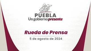 Rueda de prensa 05 de agosto de 2024