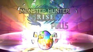 Puzzles and dragons Monster Hunter Pulls