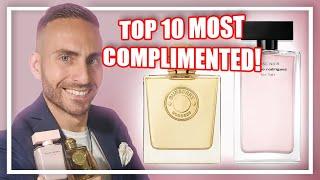 Top 10 MOST COMPLIMENTED Perfumes Available at Major Department Stores!