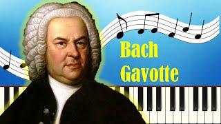 Learn How To Play Bach's Gavotte With This Sheet Music