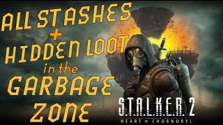 Stash Locations and Hidden Items in the Garbage Zone in Stalker 2