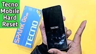 Tecno Spark Go 2024 Hard Reset | Pattern Lock Remove