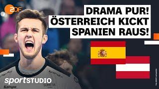 Spanien – Österreich | Handball-EM 2024 | sportstudio