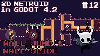 Wall jump and wall slide || 2D Metroidvania in Godot 4