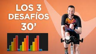 Clase completa ciclo indoor potente y retadora en 30 minutos