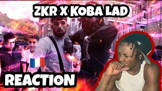 AMERICAN REACTS TO FRENCH DRILL RAP! Zkr Ft. Koba LaD - Poursuite (Clip officiel)