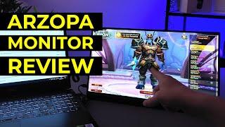 ARZOPA Portable Monitor Review! Why YOU need this in your life!