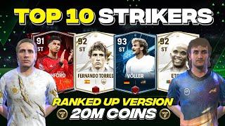 TOP 10 BEST STRIKERS UNDER 20 MILLION PRICE RANGE | RANKED UP VERSIONS - EA FC MOBILE 24