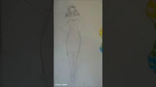 How to draw the girl?# shorts| yt shorts| #A.S fashion and art