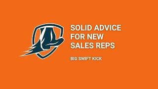 Solid Advice for New Sales Reps