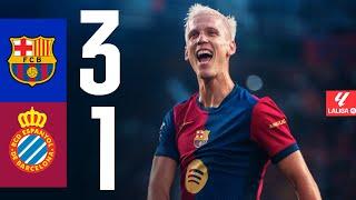 FC BARCELONA 3 vs 1 RCD ESPANYOL | LALIGA 2024/25 MD12