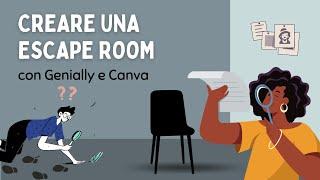 Creare una ESCAPE ROOM con Genially e Canva