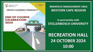 24 OCTOBER 2024 | ULC END OF COURSE CELEBRATION (UNIVERSITY OF STELLENBOSCH)