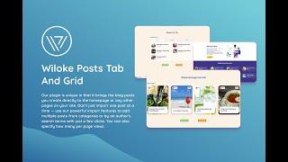 Wiloke Post Tabs and Grid plugin